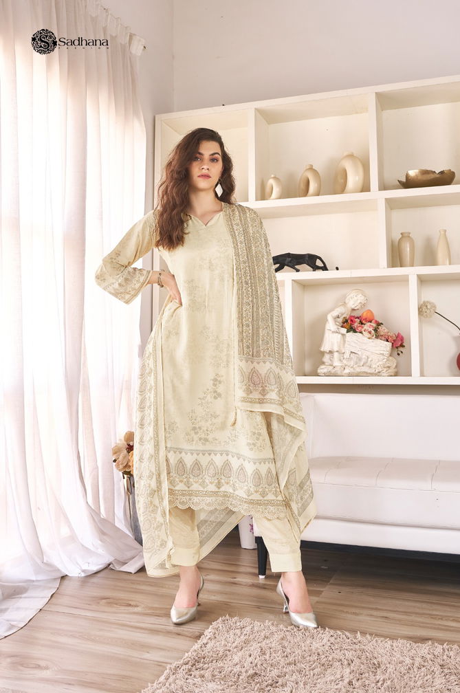 The Secret Garden By Sadhana Muslin Silk Digital Printed Salwar Kameez Wholesale Price In Surat